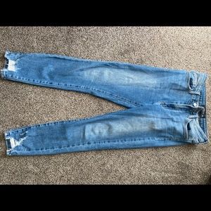 Just black denim sz 28 skinny